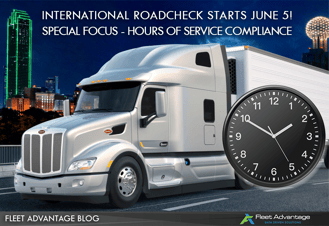 Fleet Advantage Safety Tips - 2018 International Roadcheck HOS